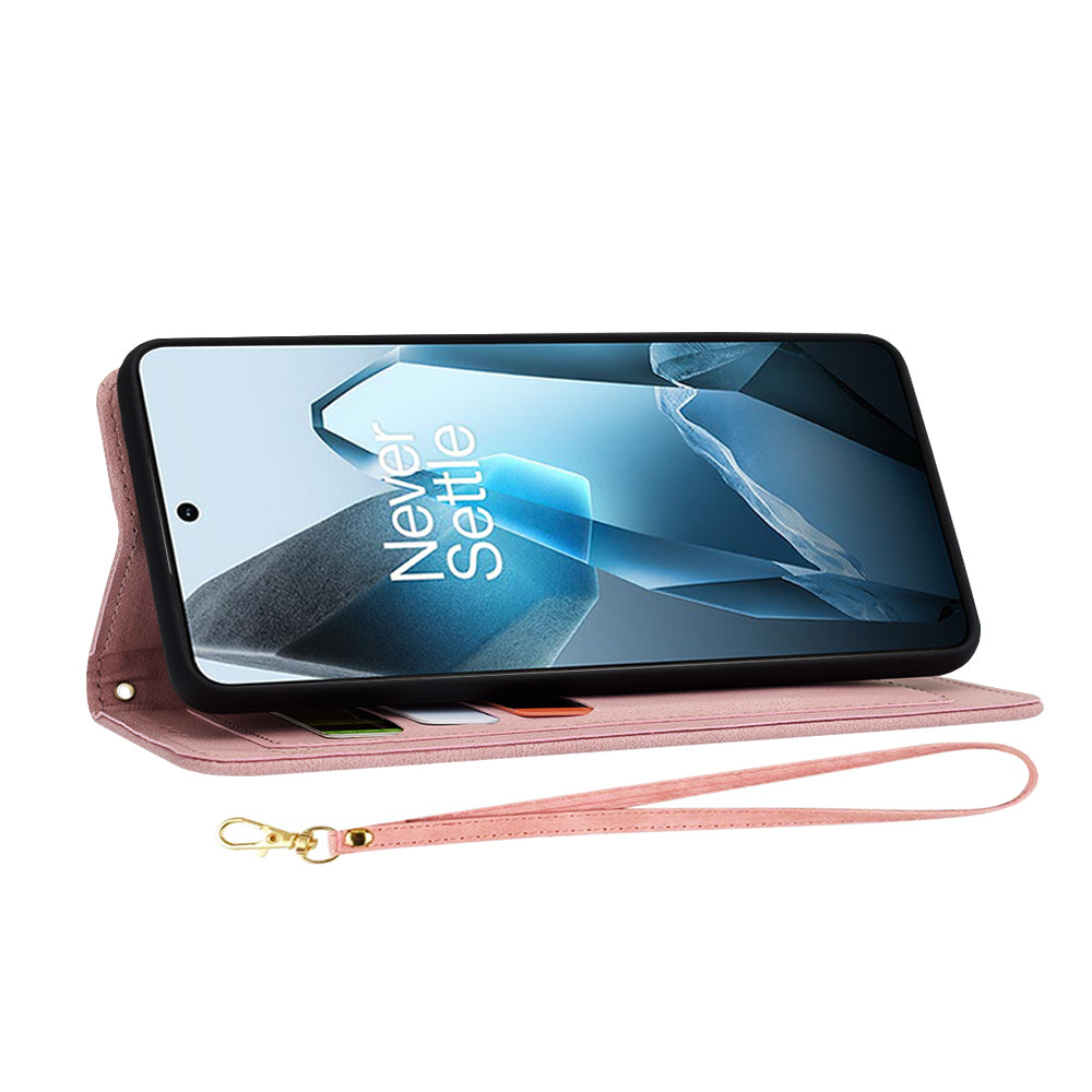 Ovitek za OnePlus 13, Techsuit, FlipCraft, roza