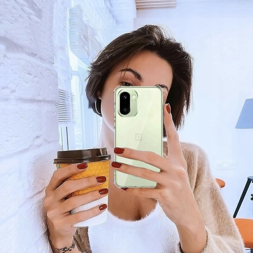 Ovitek za OnePlus 15R, Techsuit, Shockproof Clear, Prozoren