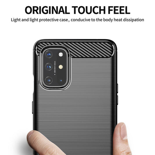 Ovitek za OnePlus 9, Techsuit, Karbon, Črn