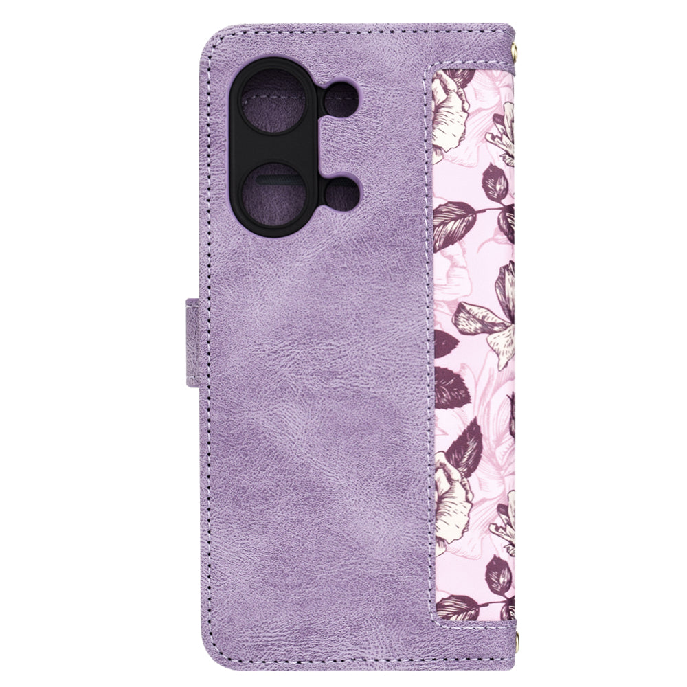 Ovitek za OnePlus Nord 3, Techsuit, FlipCraft, vijoličen