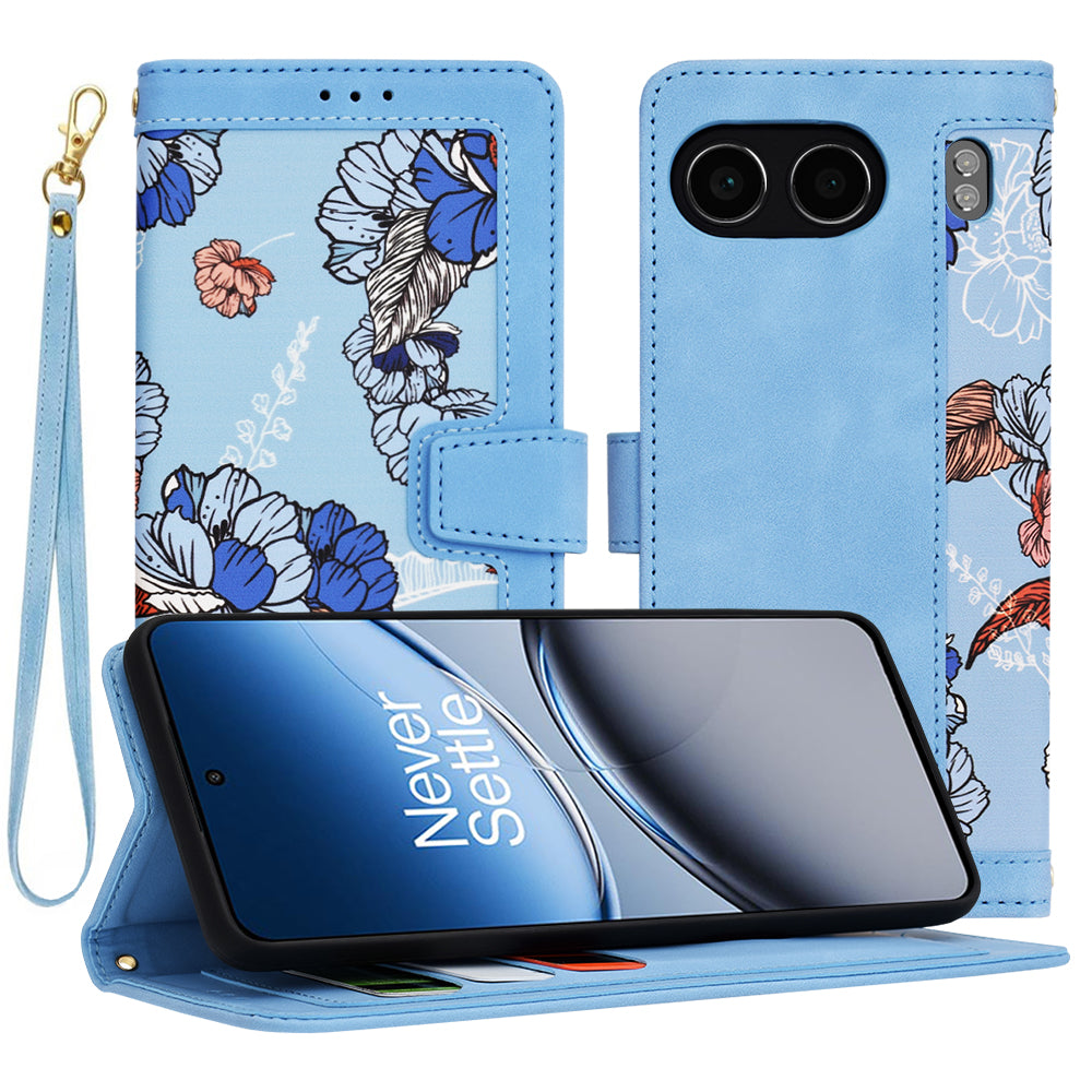 Ovitek za OnePlus Nord 4, Techsuit, FlipCraft, modra