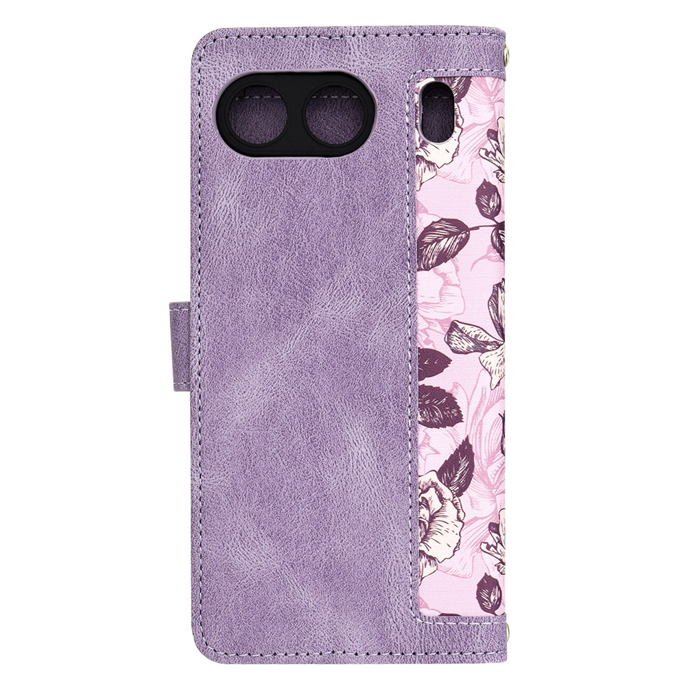 Ovitek za OnePlus Nord 4, Techsuit, FlipCraft, vijoličen