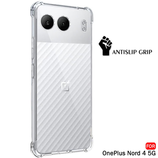 Ovitek za OnePlus Nord 4, Techsuit, Proti udarcem Prozoren