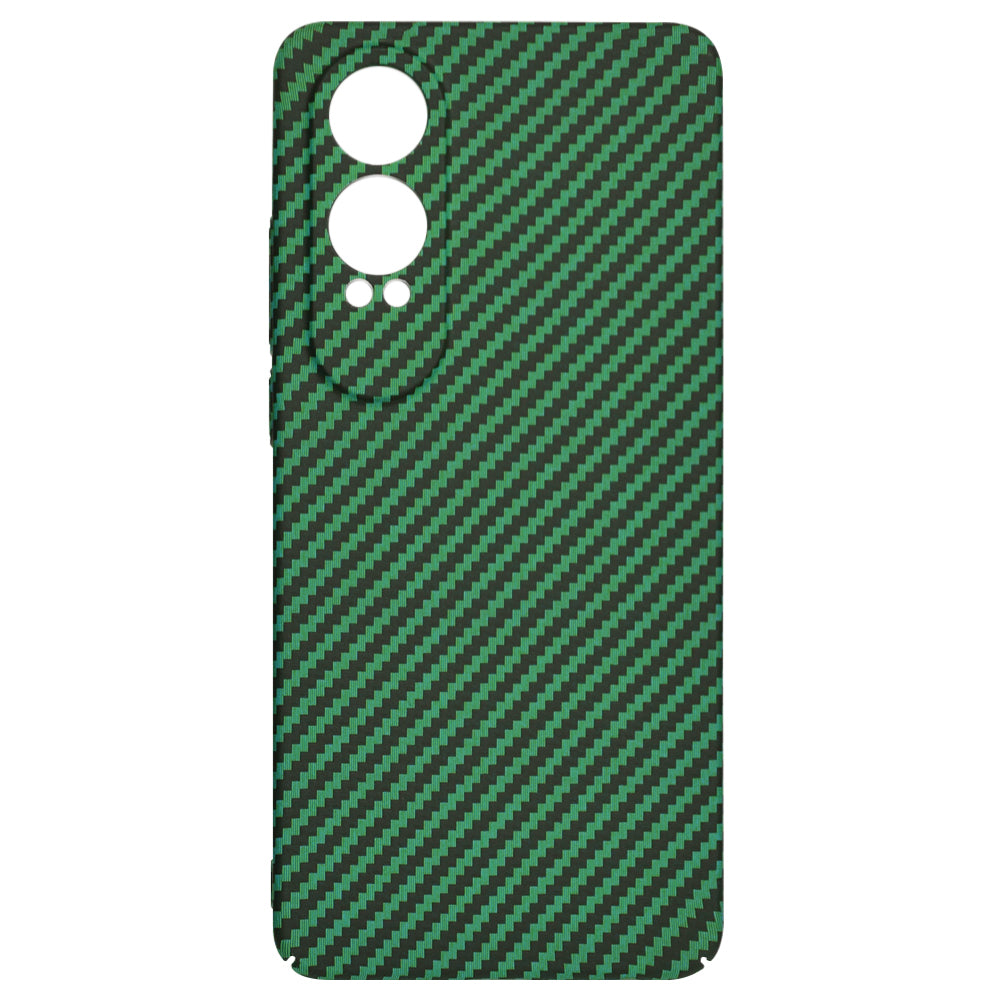 Ovitek za OnePlus Nord CE4 Lite, Techsuit, Carbonite FiberShell, Zelen