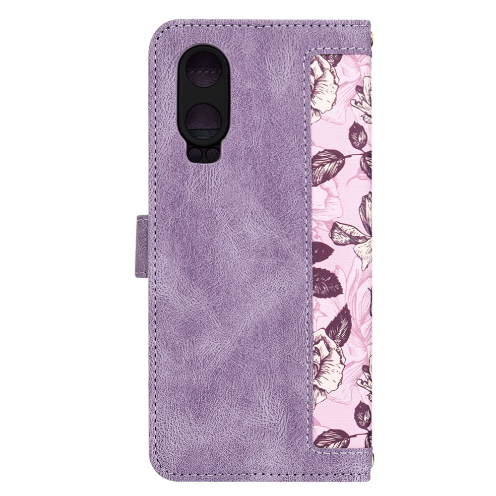 Ovitek za OnePlus Nord CE4 Lite, Techsuit, FlipCraft, Vijoličen