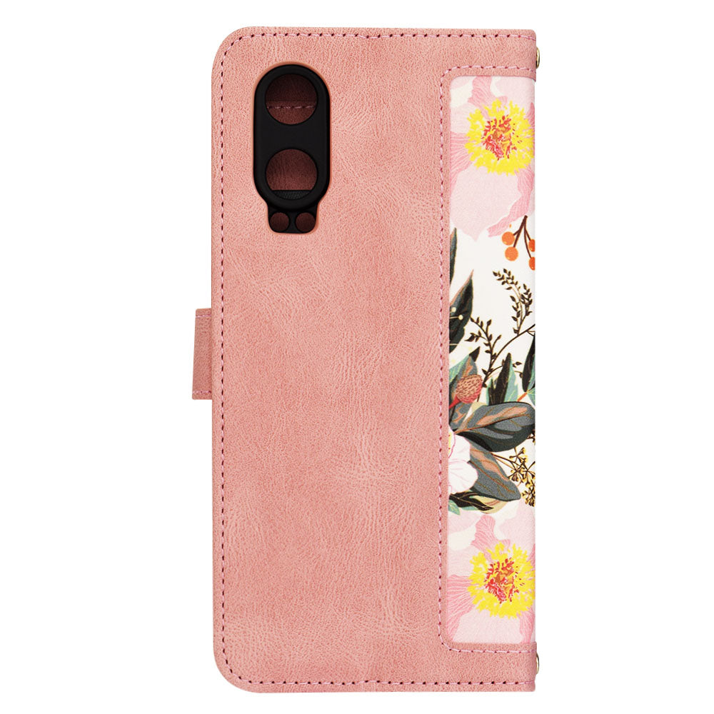 Ovitek za OnePlus Nord CE4 Lite, Techsuit, FlipCraft, roza