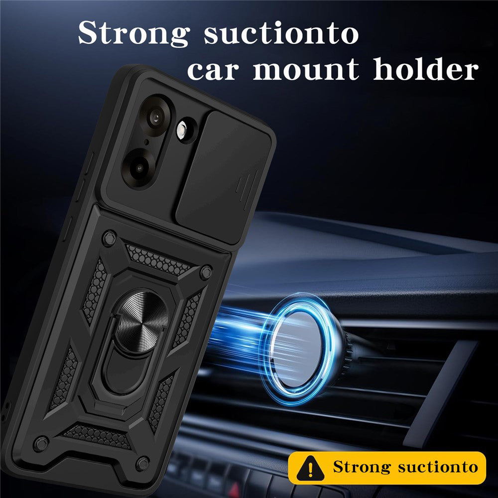Ovitek za OnePlus Nord CE5, Techsuit, CamShield, Črn
