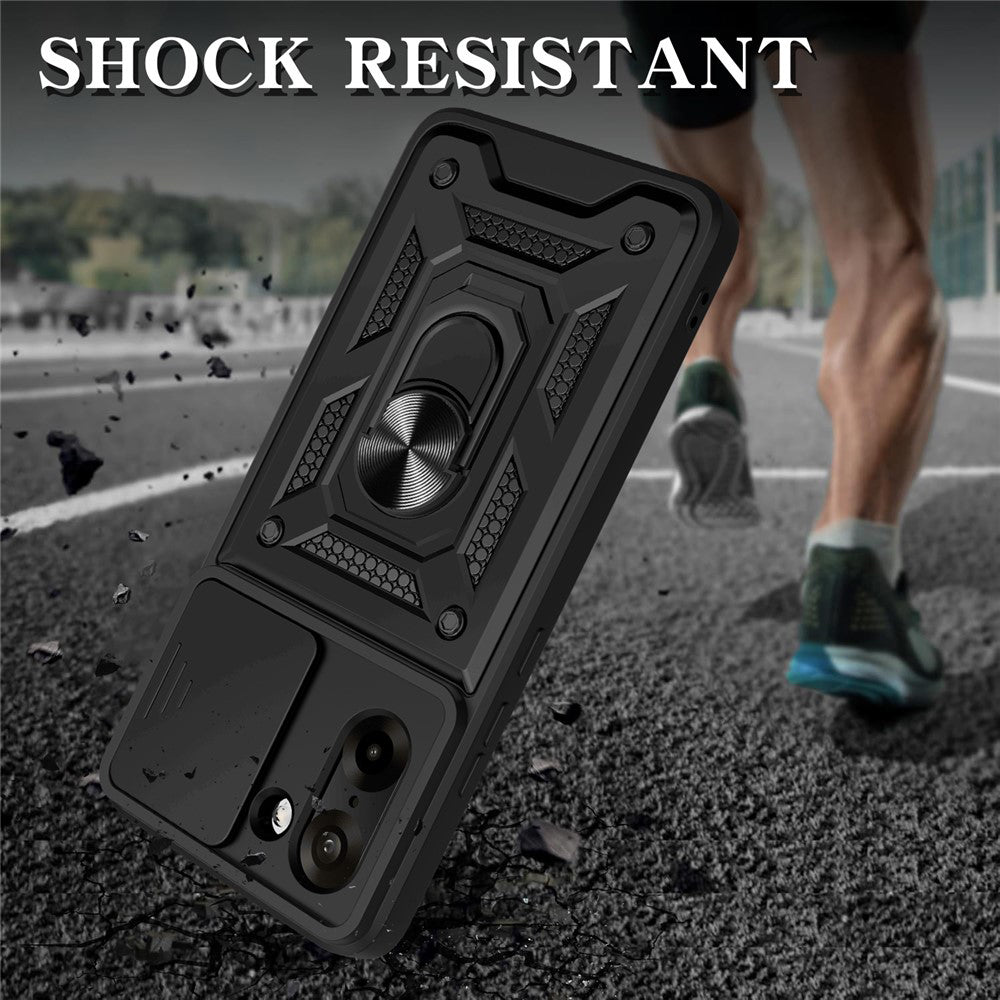 Ovitek za OnePlus Nord CE5, Techsuit, CamShield, Črn