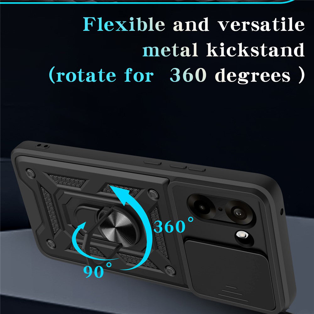 Ovitek za OnePlus Nord CE5, Techsuit, CamShield, Črn