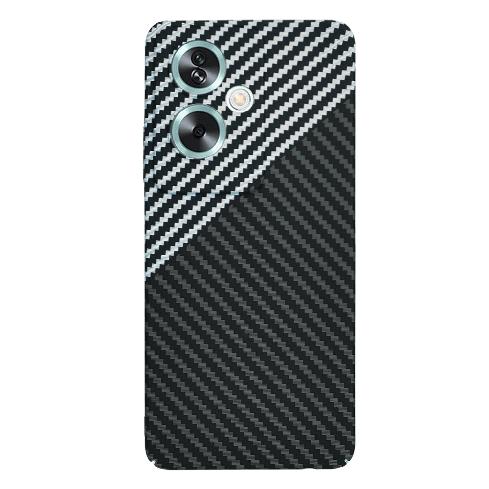 Ovitek za OnePlus Nord N30 SE / Oppo A79, Techsuit, Carbonite FiberShell, Črno Siva
