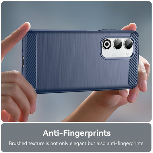 Ovitek za Oppo A5 4G, Techsuit, Karbon, Modra
