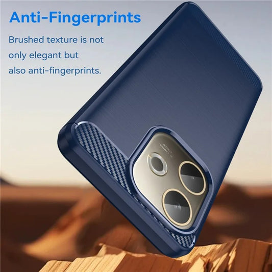 Ovitek za Oppo A5 Pro 4G / A5 Pro, Techsuit, Karbon, Modra