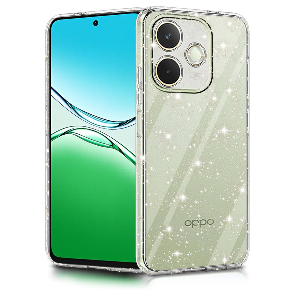 Ovitek za Oppo A5 Pro 4G / A5 Pro, Techsuit, SparkleSkin, Prozoren