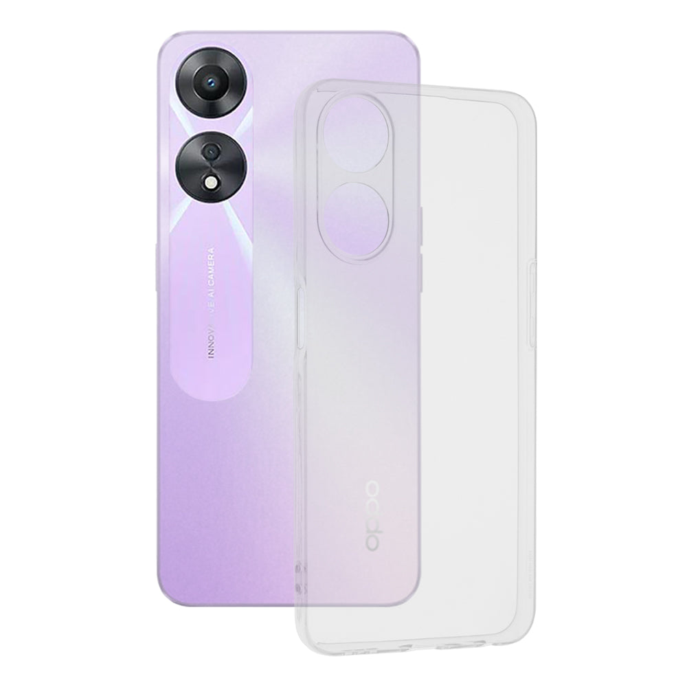 Ovitek za Oppo A58 5G / A78 5G, Techsuit, Jasno, Prosojno