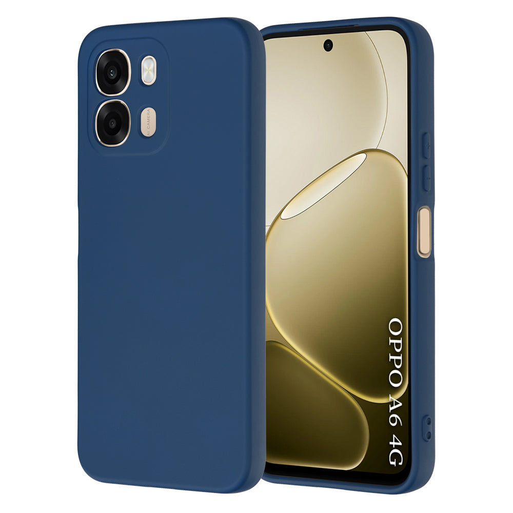 Ovitek za Oppo A6 4G, Techsuit, SoftFlex, Mornarsko modra