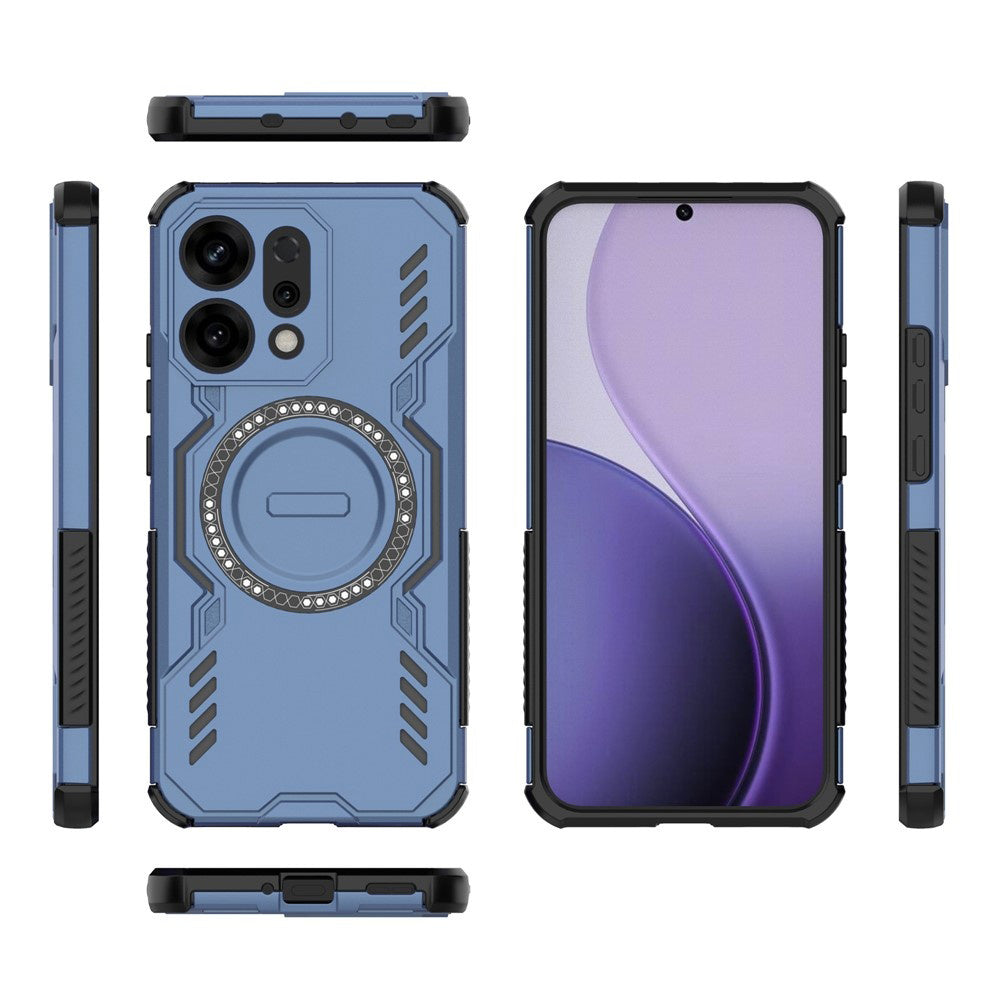 Ovitek MagSafe za Oppo A6 Pro 5G / A6 Pro 4G, Techsuit, ArmorMag, Modra