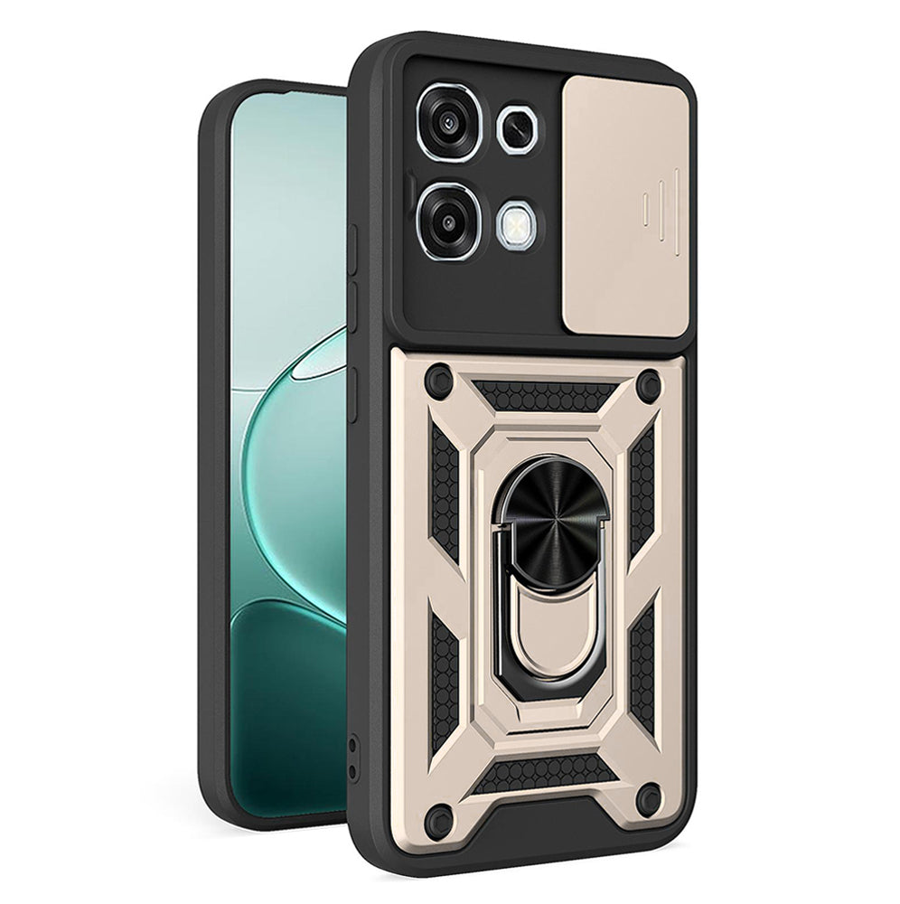 Ovitek za Oppo A6 Pro 5G / A6 Pro 4G, Techsuit, CamShield, Zlata