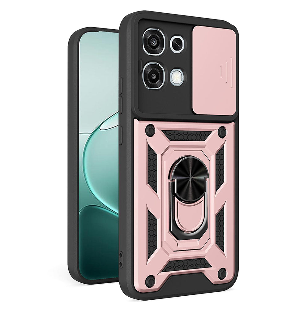 Ovitek za Oppo A6 Pro 5G / A6 Pro 4G, Techsuit, CamShield, rožnato zlata