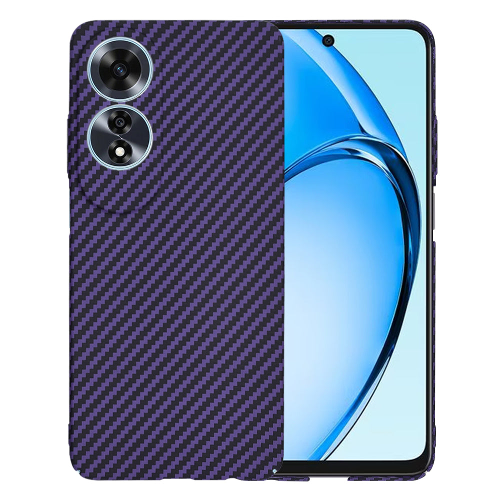 Ovitek za Oppo A60, Techsuit, Carbonite FiberShell, Vijoličen