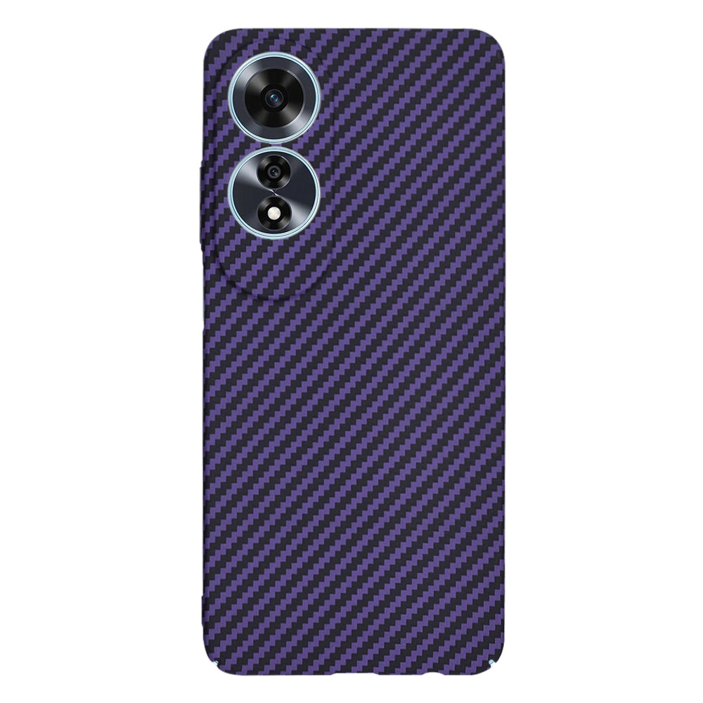 Ovitek za Oppo A60, Techsuit, Carbonite FiberShell, Vijoličen