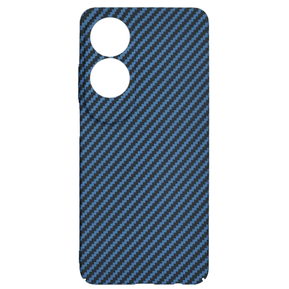 Ovitek za Oppo A60, Techsuit, Carbonite FiberShell, turkizna