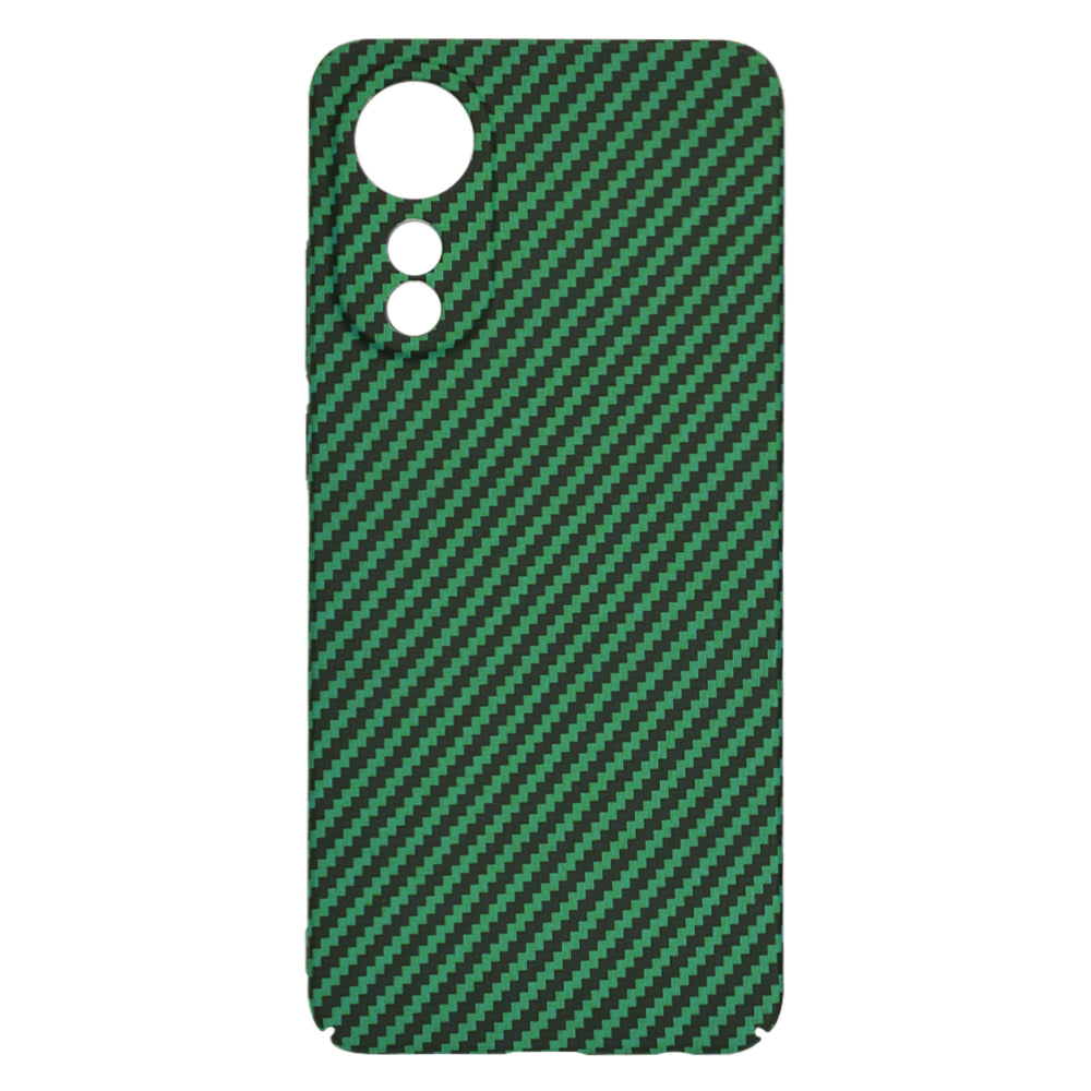 Ovitek za Oppo A78 4G, Techsuit, Carbonite FiberShell, Zelen