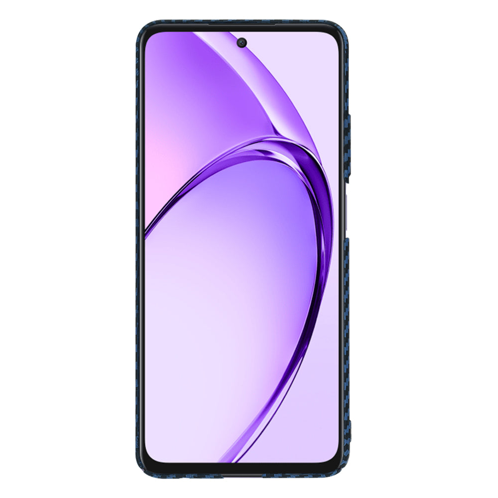 Ovitek za Oppo A80, Techsuit, Carbonite FiberShell, turkizna