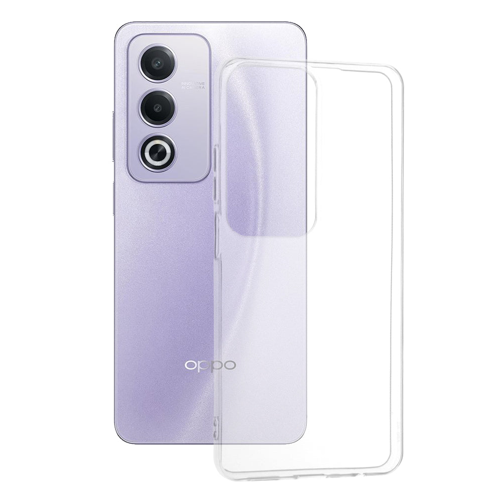 Ovitek za Oppo A80, Techsuit, Jasna velika luknja za lečo, Prozoren