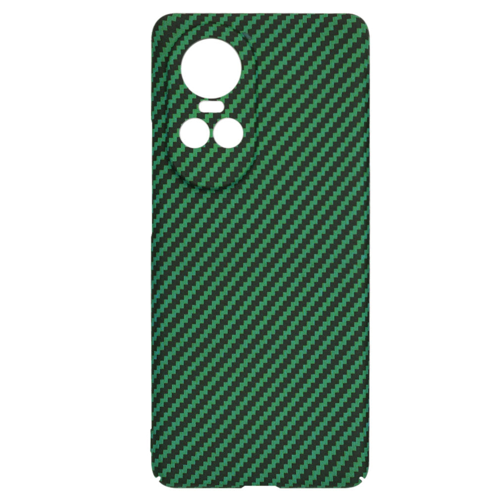 Ovitek za Oppo Reno10 / Reno10 Pro, Techsuit, Carbonite FiberShell, Zelen
