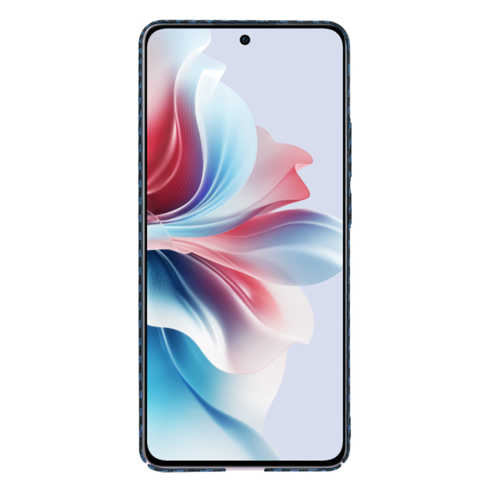 Ovitek za Oppo Reno11 F, Techsuit, Carbonite FiberShell, turkizna