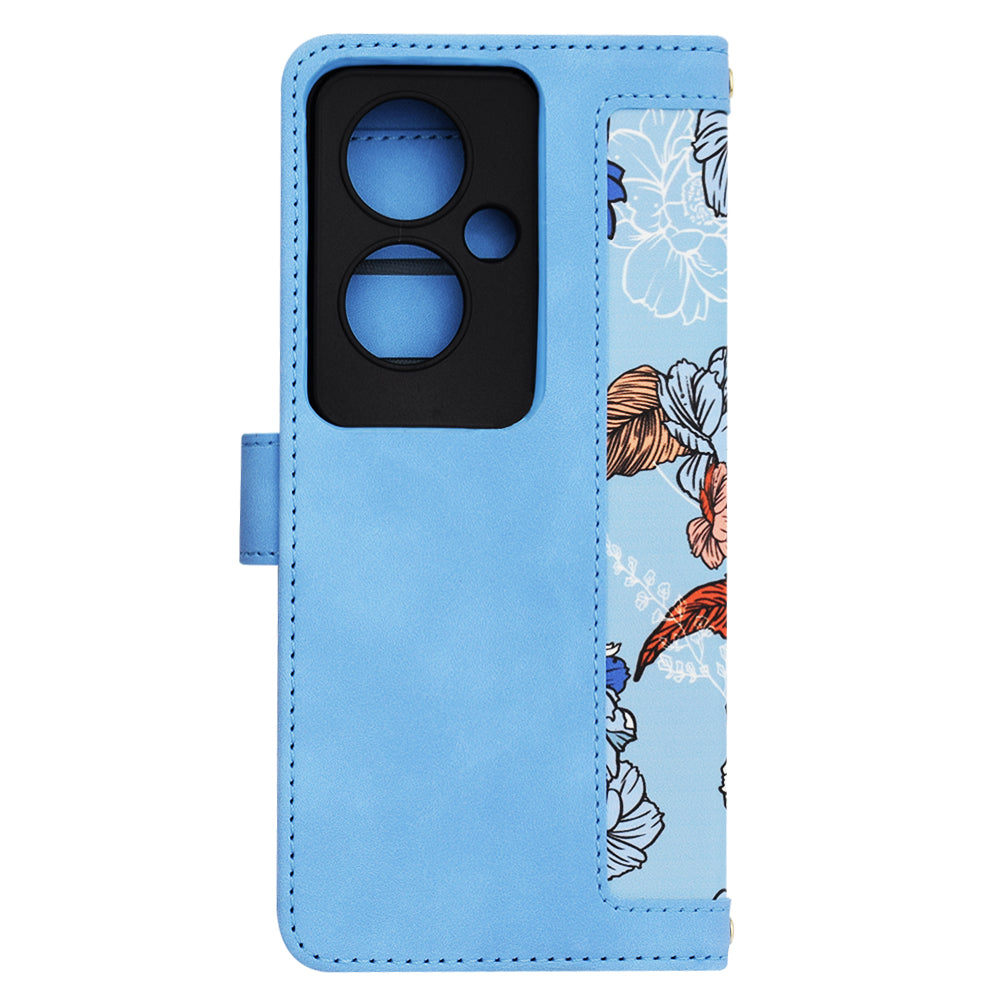 Ovitek za Oppo Reno11 F, Techsuit, FlipCraft, modra