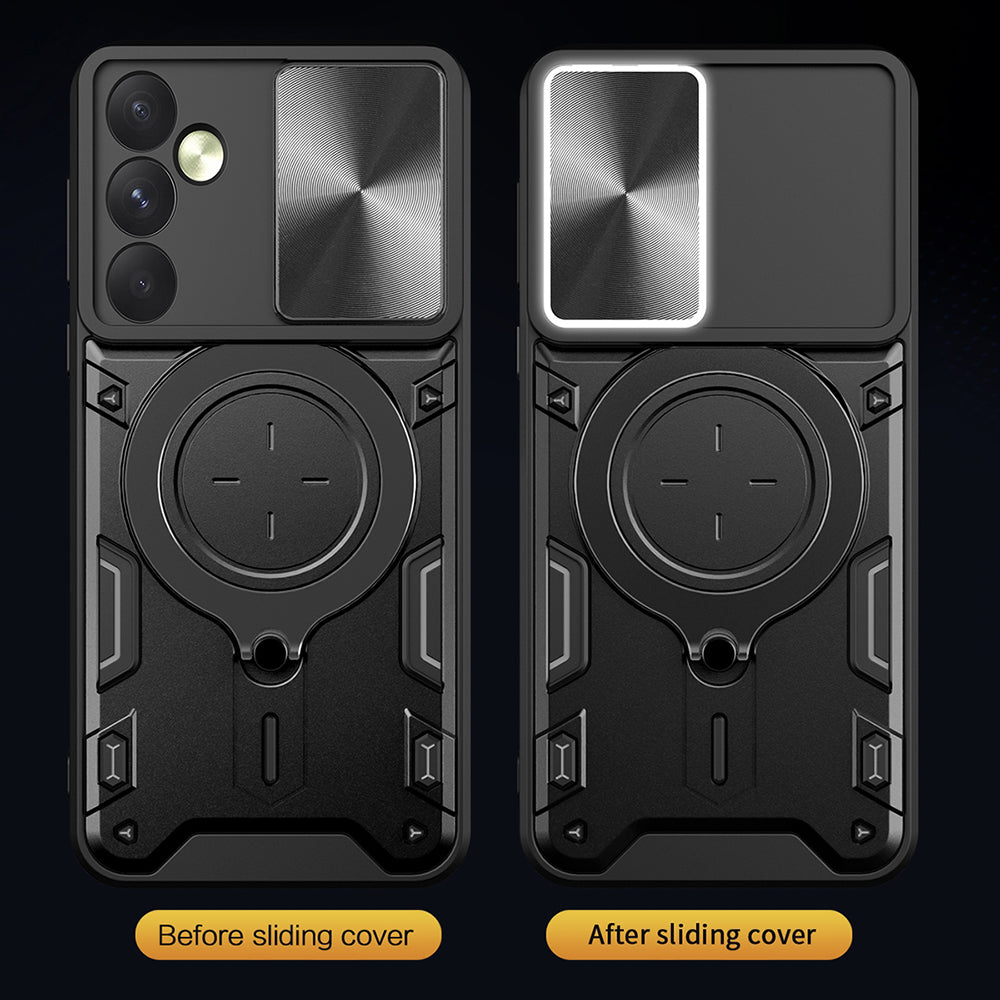 Ovitek za Oppo Reno12 Pro, Techsuit, CamGuard Pro, Roza