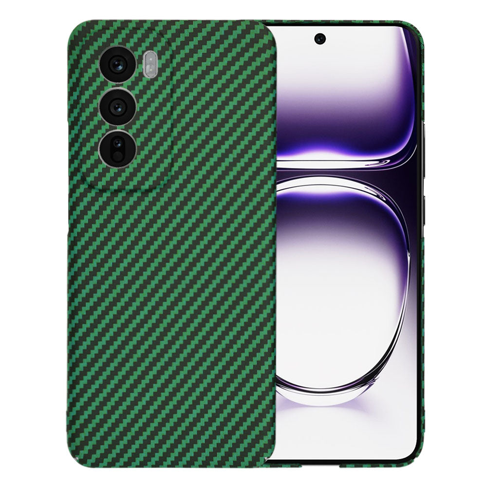 Ovitek za Oppo Reno12, Techsuit, Carbonite FiberShell, Zelen