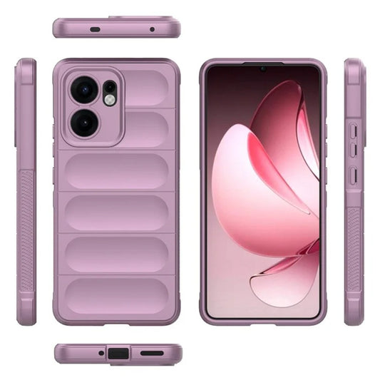 Ovitek za Oppo Reno13 FS 5G / Reno13 F 4G / Reno13 F, Techsuit, Magic Shield, Rdeča