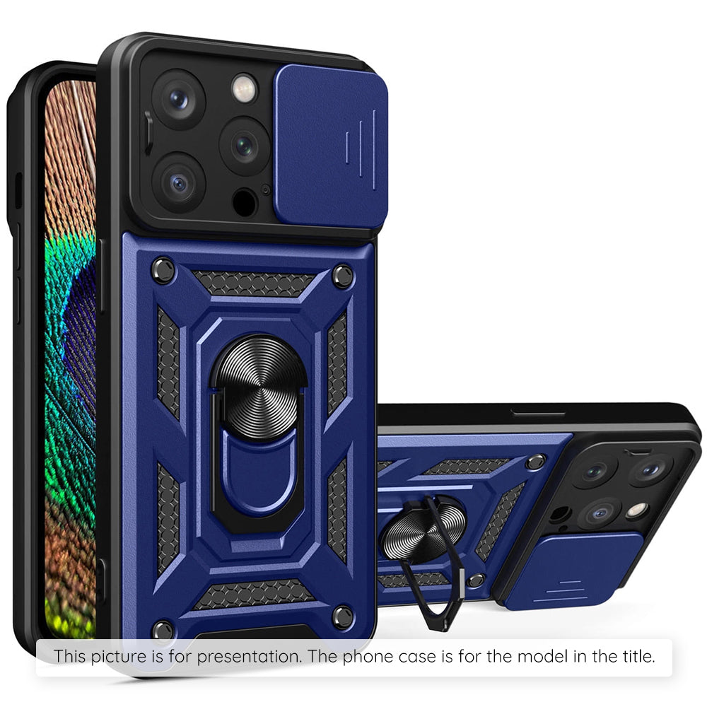 Ovitek za Oppo Reno14 FS 5G / Reno14 F, Techsuit, CamShield, Modra