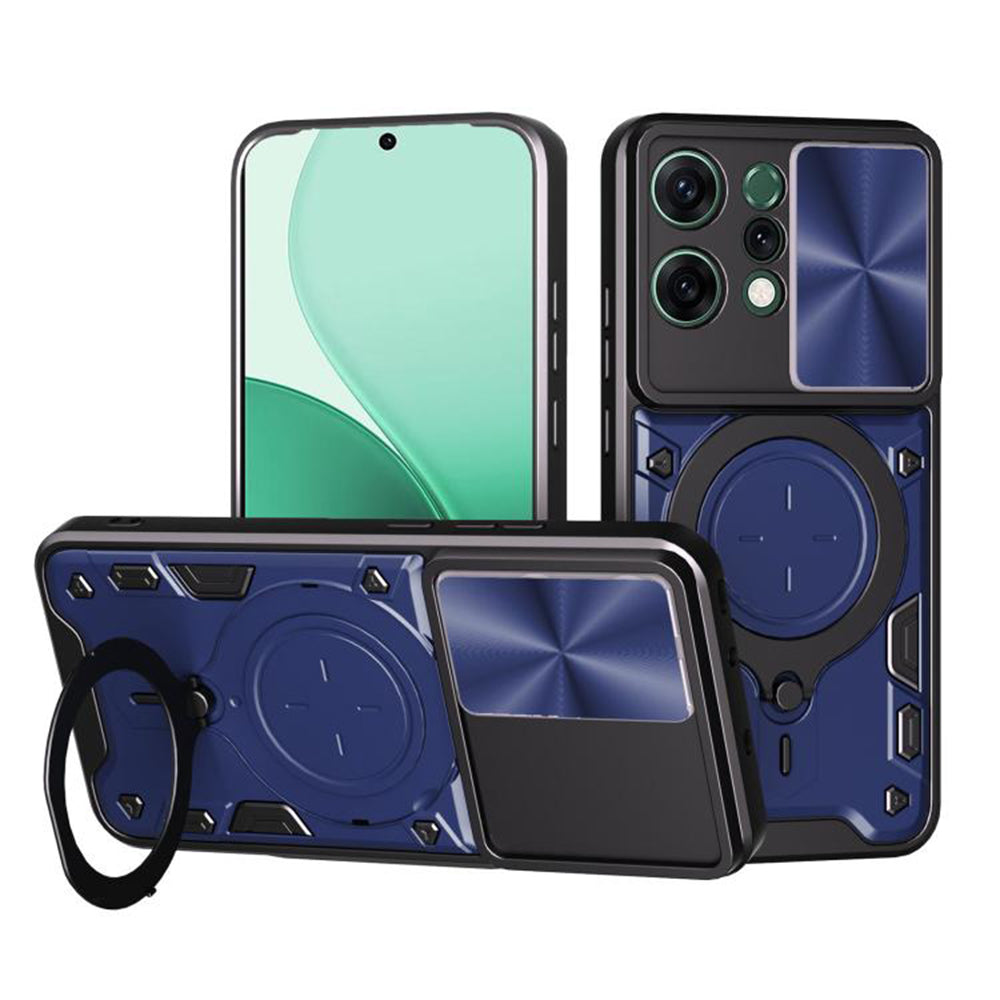 Ovitek za Oppo Reno14, Techsuit, CamGuard Pro, Modra