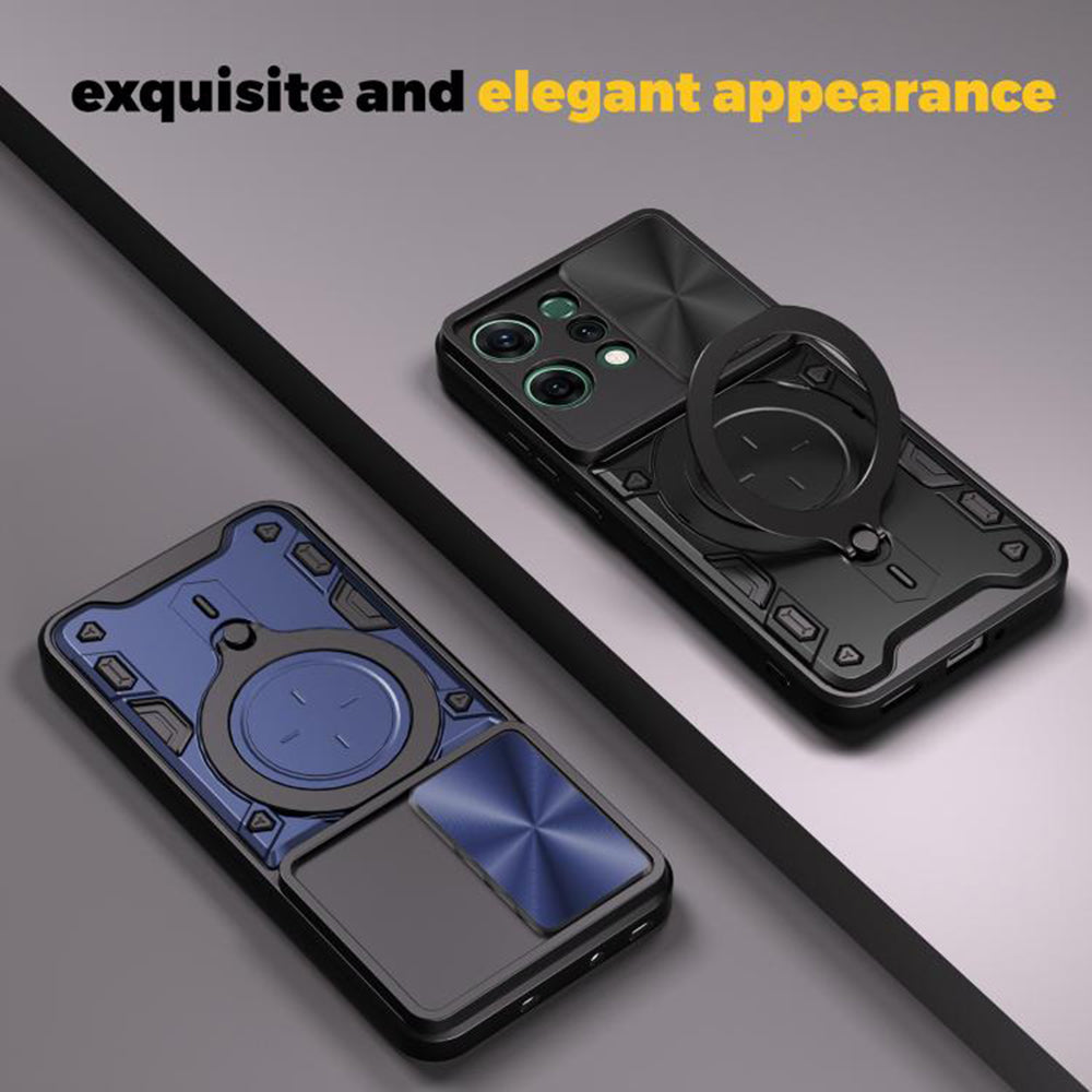 Ovitek za Oppo Reno14, Techsuit, CamGuard Pro, Roza