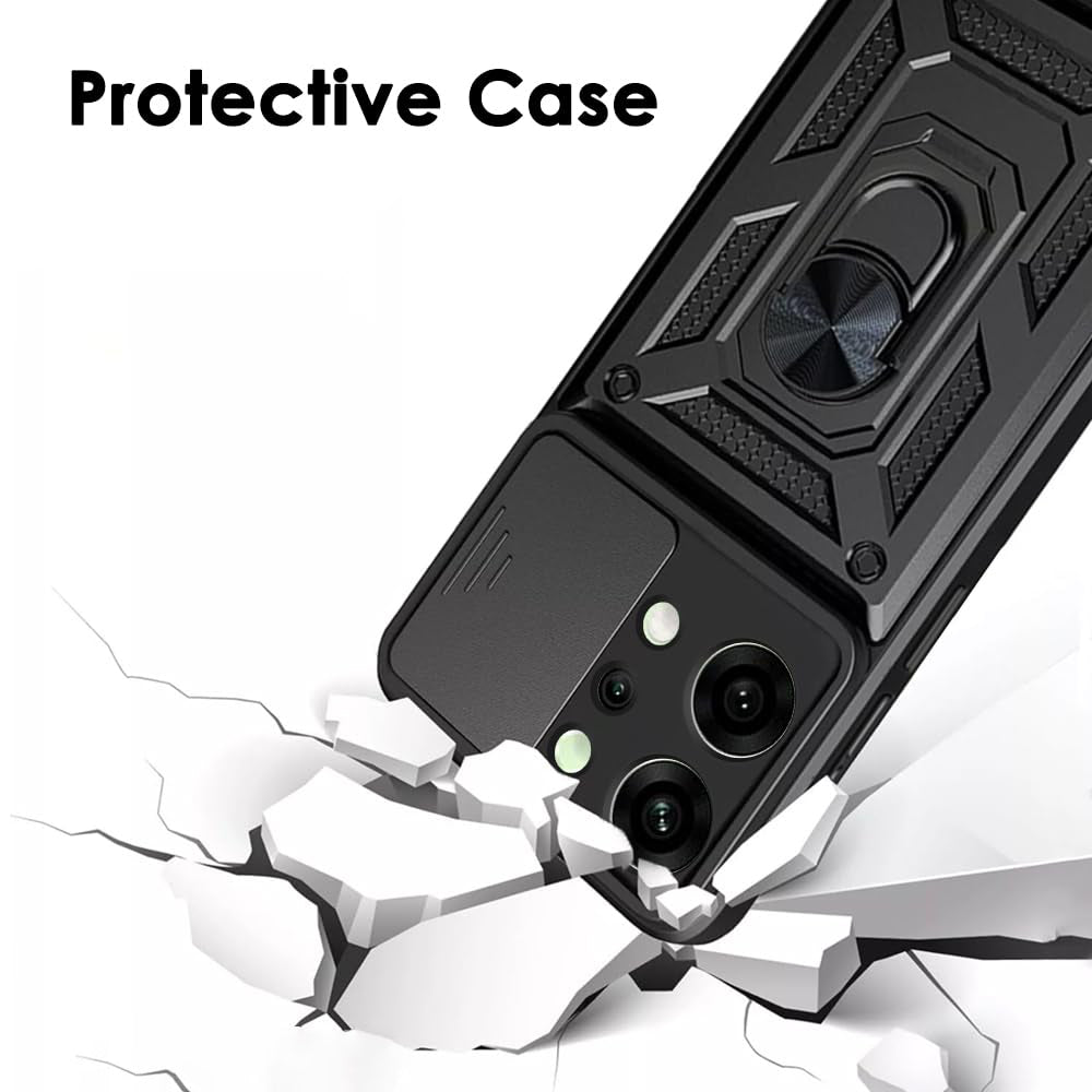 Ovitek za Oppo Reno14, Techsuit, CamShield, Modra
