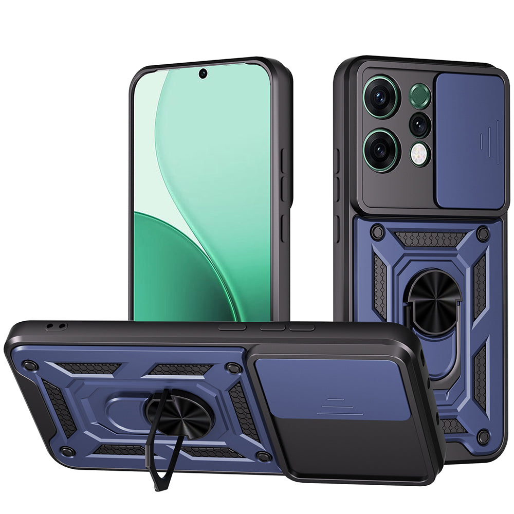 Ovitek za Oppo Reno14, Techsuit, CamShield, Modra