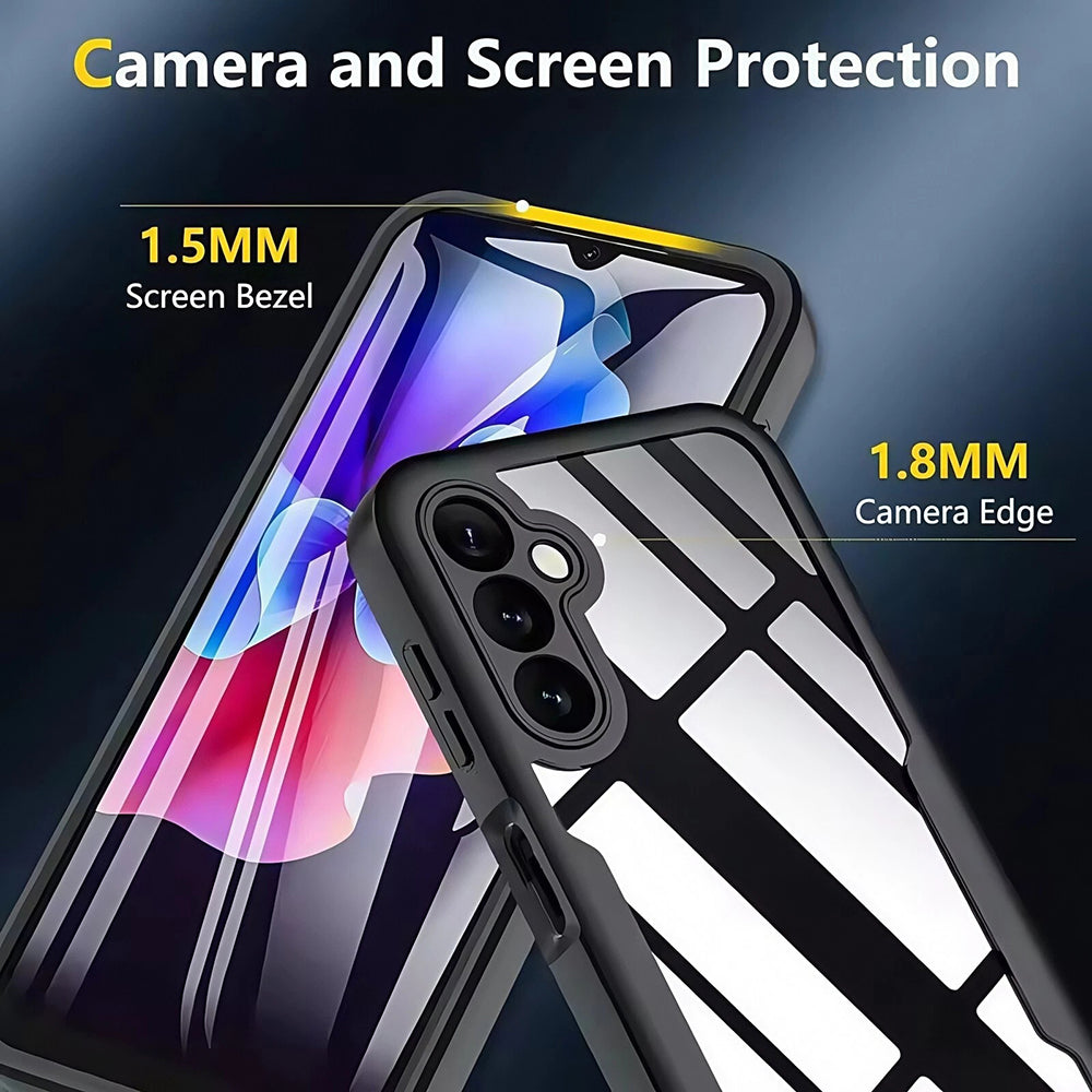 Ovitek za Oppo Reno14, Techsuit, ColorVerse 360, Črn