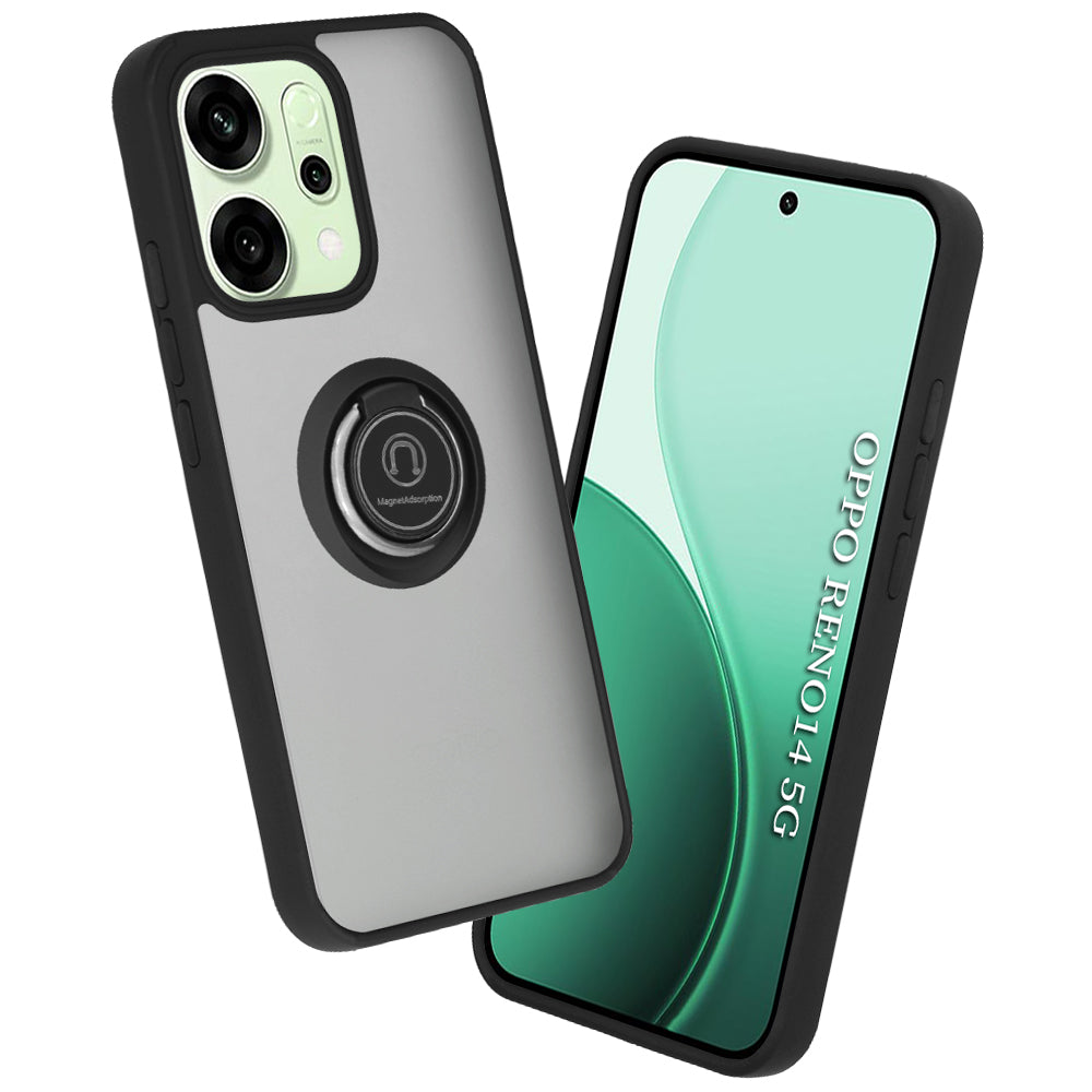 Ovitek za Oppo Reno14, Techsuit, Glinth, Črna