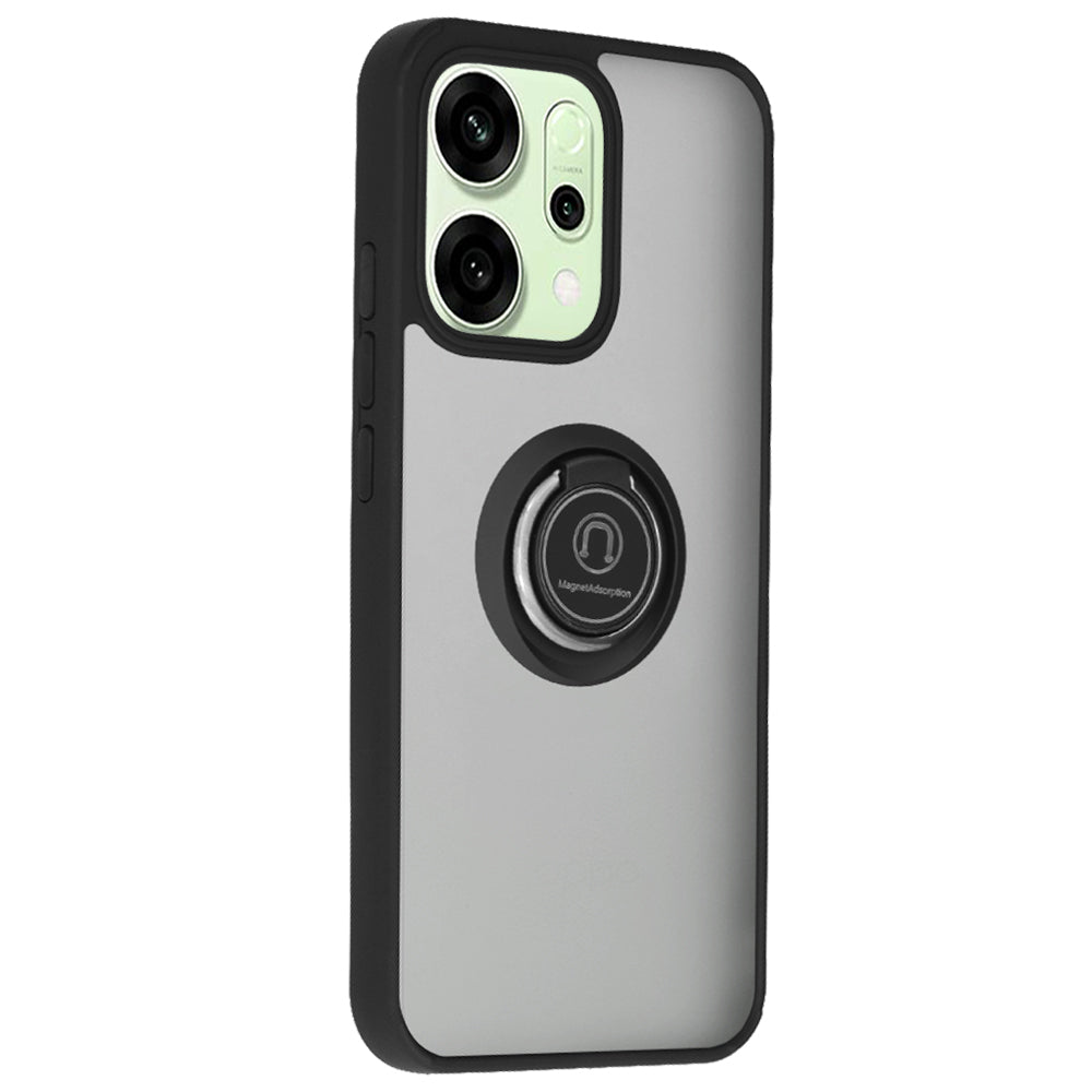 Ovitek za Oppo Reno14, Techsuit, Glinth, Črna