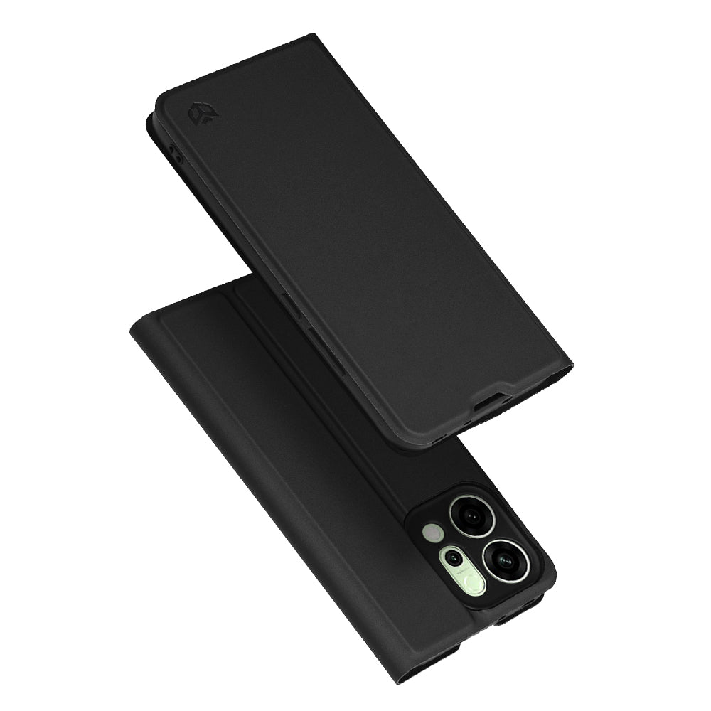 Ovitek za Oppo Reno14, Techsuit, Magskin Book, črn