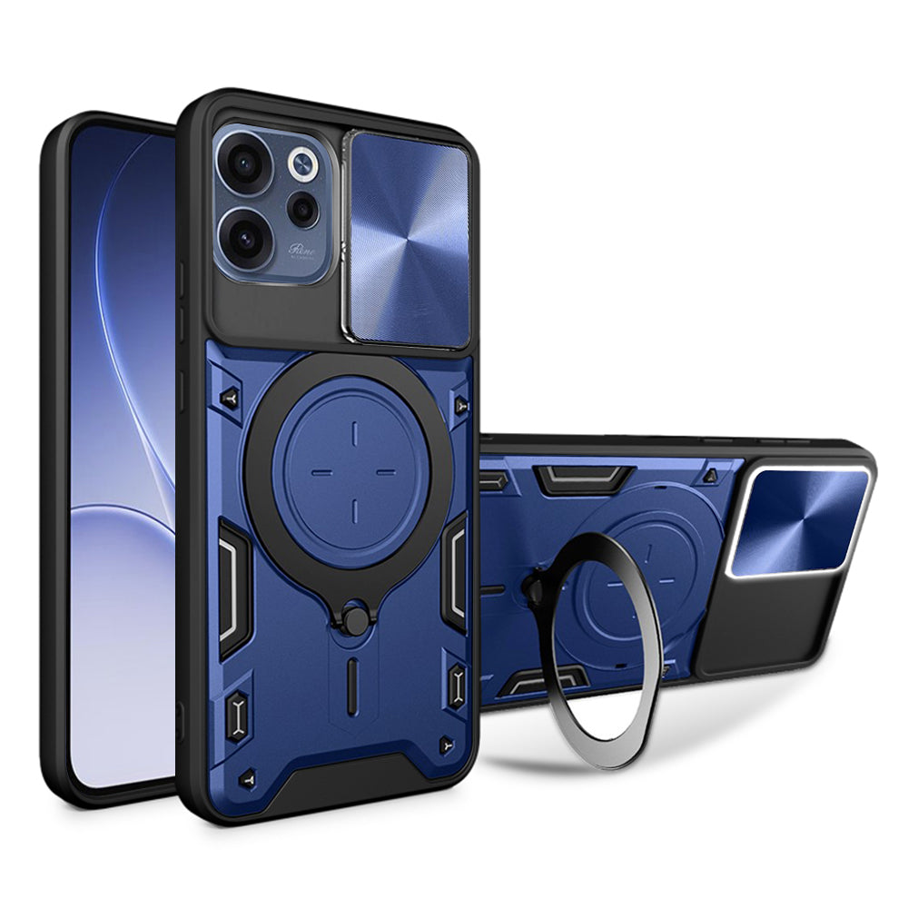 Ovitek za Oppo Reno15 FS / Reno15 F, Techsuit, CamGuard Pro, Modra