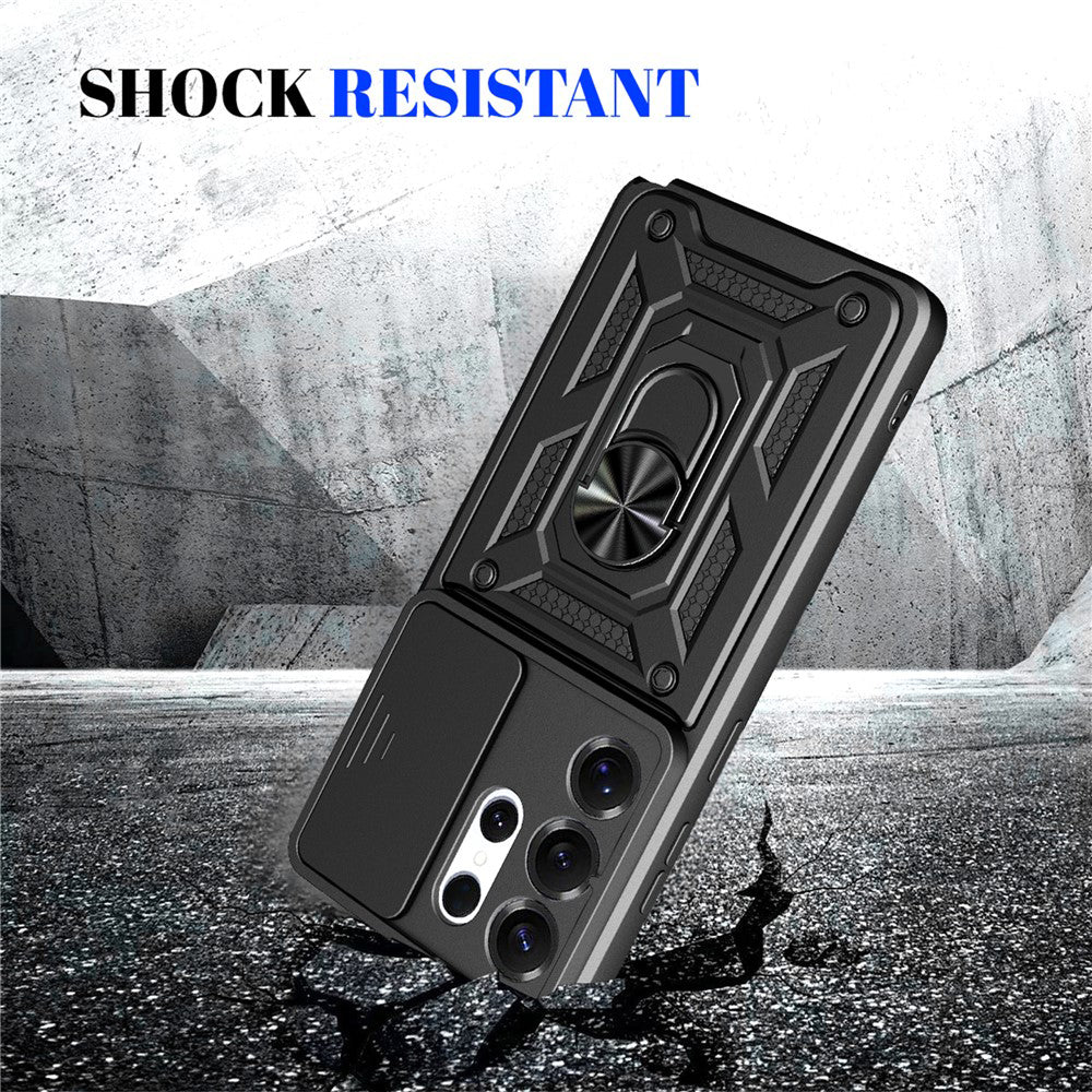 Ovitek za Oppo Reno15 FS / Reno15 F, Techsuit, CamShield, Modra
