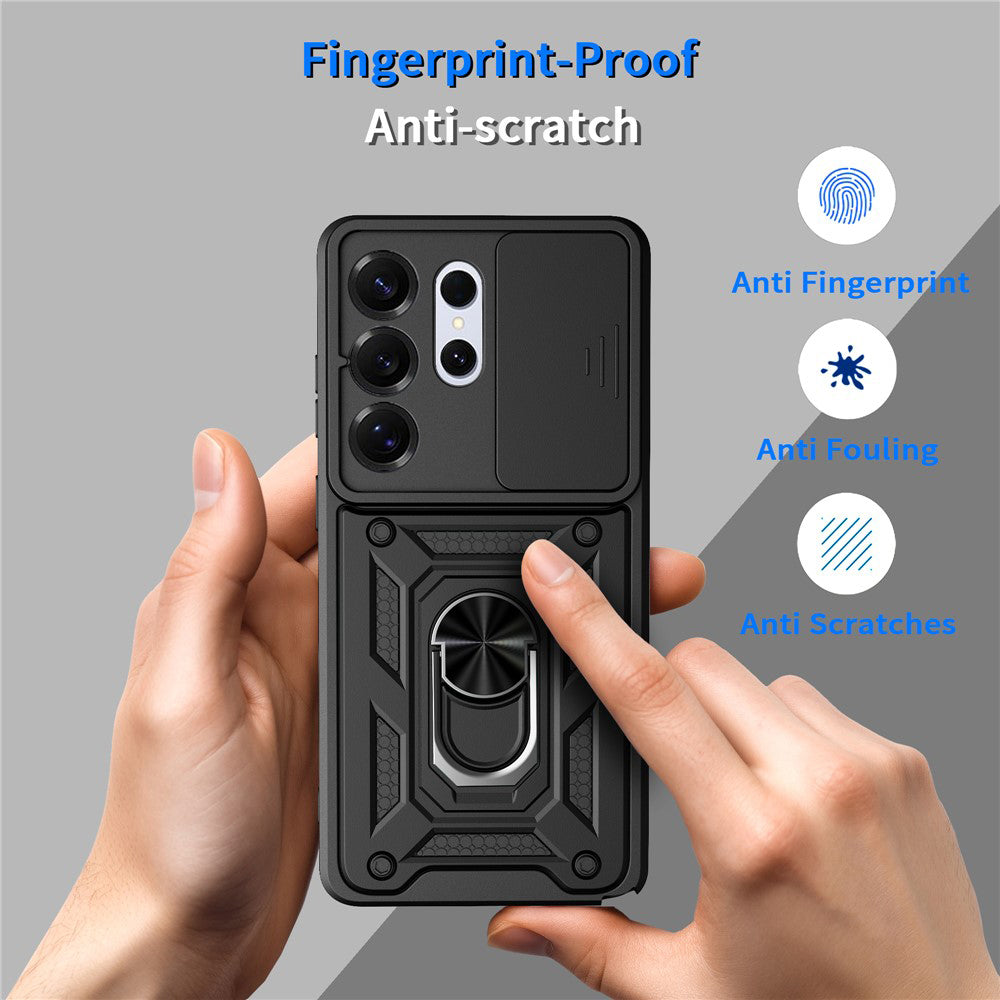 Ovitek za Oppo Reno15 FS / Reno15 F, Techsuit, CamShield, Modra
