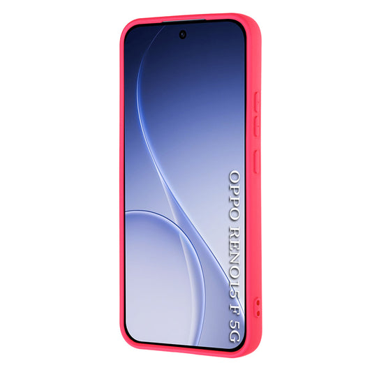 Ovitek za Oppo Reno15 FS / Reno15 F, Techsuit, SoftFlex, Temno roza