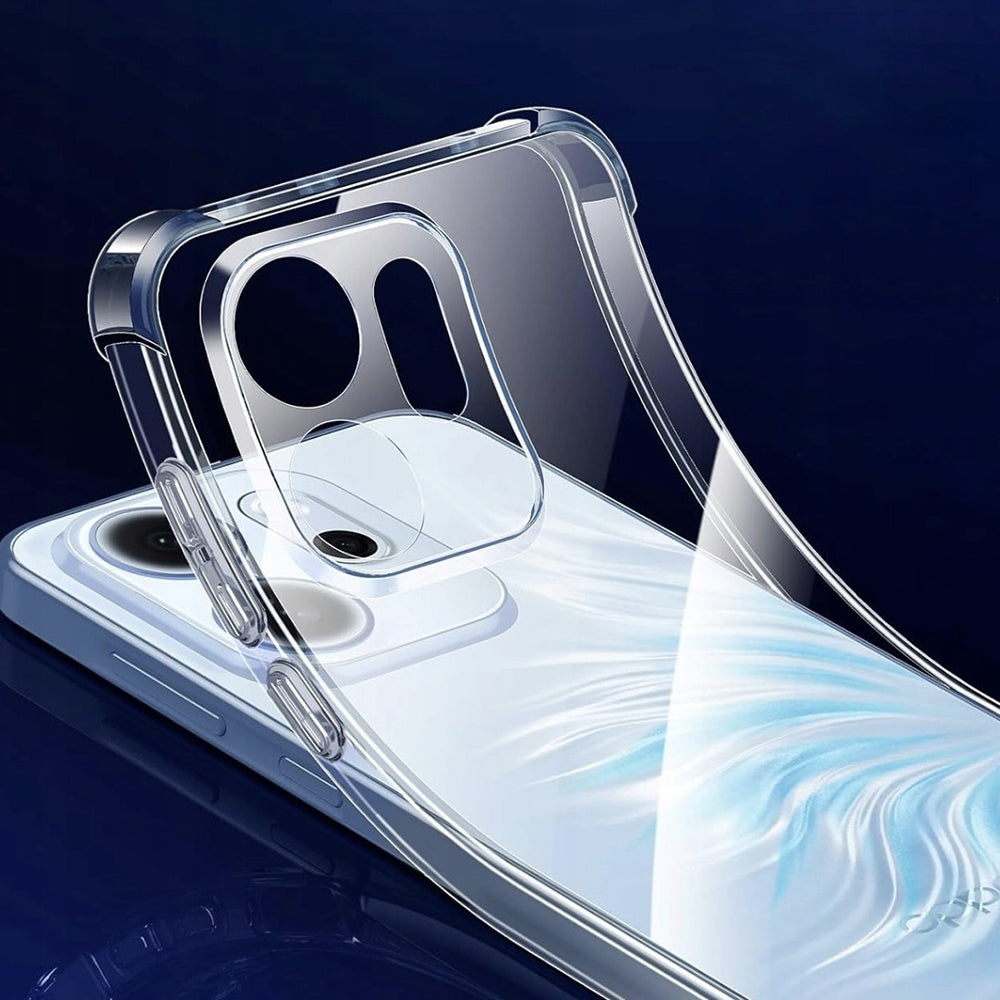 Ovitek za Oppo Reno15, Techsuit, Shockproof Clear, Prozoren