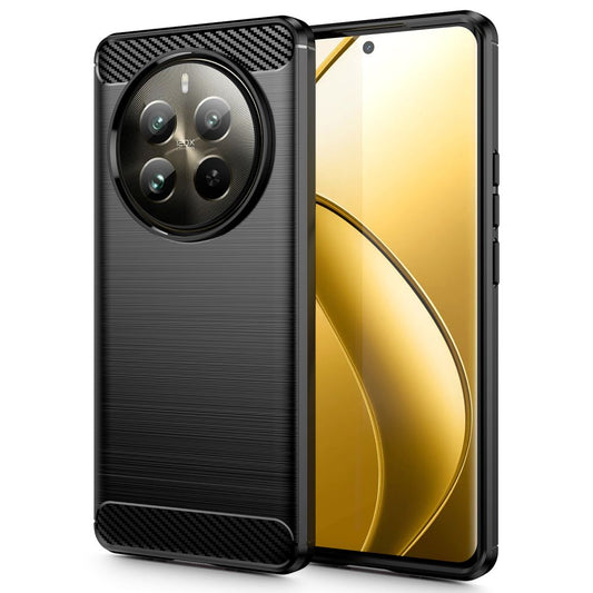Ohišje za Realme 12 Pro / 12 Pro+, Tech-Protect, Carbon, črno