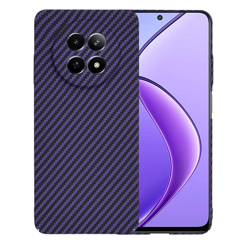 Ovitek za Realme 12x / 12, Techsuit, Carbonite FiberShell, vijoličen